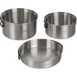 Campingaz Ensemble de casseroles Kit Camping, 5 pièces, Ensemble de pot Acier inoxydable