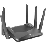 D-Link AX5400 Wifi 6 Router DIR‑X5460, Routeur Ethernet WAN, Gigabit Ethernet, Noir