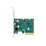 DeLOCK DeLock Carte PCI Express x4 vers 1 x externe, Contrôleur USB 