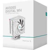 DeepCool AK500S Digital Refroidisseur CPU RGB  Blanc