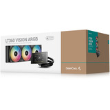 DeepCool LT360 VISION ARGB, Watercooling Noir