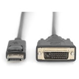 Digitus Câble adaptateur DisplayPort > DVI-D Noir