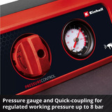 EINHELL TE-AC 18/75 Li OF-Solo, 4020410, Compresseur Noir/Rouge