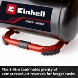EINHELL TE-AC 18/75 Li OF-Solo, 4020410, Compresseur Noir/Rouge