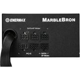 Enermax Marblebron RGB 850W alimentation  Blanc, 850 W, 100 - 240 V, 47 - 63 Hz, 11-5.5 A, Actif, 130 W