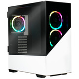 Enermax  boîtier midi tower Blanc | 1x USB-A | 1x USB-C | RGB | Verre Trempé