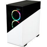 Enermax  boîtier midi tower Blanc | 1x USB-A | 1x USB-C | RGB | Verre Trempé
