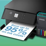 Epson EcoTank ET-2950, Imprimante multifonction Noir, Numérisation, copie, Wi-Fi, jusqu'à 3 ans d'encre inclus