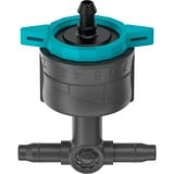 GARDENA Goutteur série réglable 1-8 l/h, compensateur de pression, Goutteurs Noir/Turquoise