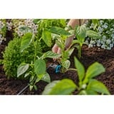 GARDENA Goutteur série réglable 1-8 l/h, compensateur de pression, Goutteurs Noir/Turquoise