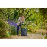 GARDENA Sac à déchets rectangulaire, taille M, Sack Noir/Turquoise, Jusqu'à 130 litres