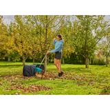 GARDENA Sac à déchets rectangulaire, taille M, Sack Noir/Turquoise, Jusqu'à 130 litres