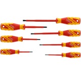 GEDORE Ensemble 7 tournevis VDE Rouge/Jaune, 162 mm, 42 mm, 575 g