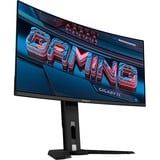 GIGABYTE Moniteur de jeu courbé OLED WQHD MO34WQC 34" - 3440 x 1440, 175Hz, 0.03ms, KVM, 250 cd/m², FreeSync Premium Pro, DisplayHDR True Black 400, HDMI 2.1, Displayport 1.4 UltraWide incurvé  Noir, 175Hz, 0.03ms, KVM, 250 cd/m², FreeSync Premium Pro, DisplayHDR True Black 400, HDMI 2.1, Displayport 1.4, 86,4 cm (34"), 3440 x 1440 pixels, Wide Quad HD, OLED, 0,03 ms, Noir