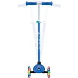 GLOBBER Primo Plus Lights incl. casque, Trottinette Bleu foncé/Turquoise