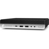 HP EliteDesk 800 G4 MP Reconditionné, Mini PC Noir/Argent