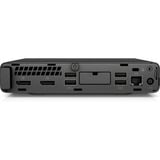 HP EliteDesk 800 G4 MP Reconditionné, Mini PC Noir/Argent