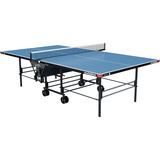 HUDORA Table de ping-pong Match, Appareil de fitness Bleu/Noir