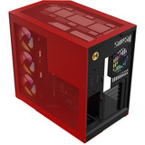 HYTE Y50 Cerise Sauvage boîtier midi tower Rouge | 2x USB-A | 1x USB-C | RGB | Verre trempé