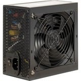 Inter-Tech ArgusNT BPS-700 unité d'alimentation d'énergie 20+4 pin ATX ATX Noir alimentation 700 watt Noir, 4x PCIe, 700 W, 100 - 240 V, 47 - 63 Hz, 9/4.5 A, 100 W, 620 W