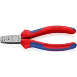 KNIPEX Pince à sertir pour embouts de câble 97 62 145 A avec gaines bi-matière, polie