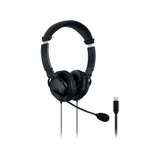 Kensington Micro-Casque Classic USB-C  on-ear Noir, Avec fil