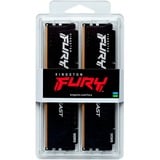 Kingston FURY 64 Go DDR5-6400 (2x 32 Go) mémoire vive Noir, KF564C32BBEK2-64, XMP 3.0, EXPO 1.1