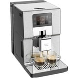 Krups Intuition Experience+ EA877D10 machine à café Entièrement automatique Machine à expresso 3 L, Machine à café/Espresso Acier inoxydable brossé/en acier inoxydable, Machine à expresso, 3 L, Café en grains, Broyeur intégré, 1550 W, Noir, Acier brossé