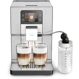 Krups Intuition Experience+ EA877D10 machine à café Entièrement automatique Machine à expresso 3 L, Machine à café/Espresso Acier inoxydable brossé/en acier inoxydable, Machine à expresso, 3 L, Café en grains, Broyeur intégré, 1550 W, Noir, Acier brossé