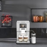 Krups Intuition Experience+ EA877D10 machine à café Entièrement automatique Machine à expresso 3 L, Machine à café/Espresso Acier inoxydable brossé/en acier inoxydable, Machine à expresso, 3 L, Café en grains, Broyeur intégré, 1550 W, Noir, Acier brossé