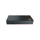 Lenovo ThinkPad USB-C Dock Gen 2 Reconditionné, Station d'accueil Noir