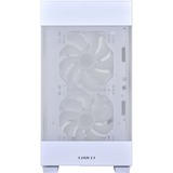 Lian Li LANCOOL 205M Mesh boîtier midi tower Blanc | 2x USB-A | RGB | Verre Trempé