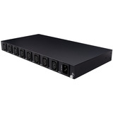 Lindy 8 Port IPower Switch, Multiprise Noir
