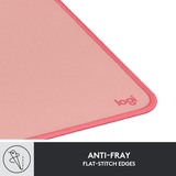 Logitech Desk Mat, Tapis de souris Rose