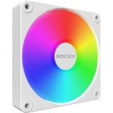 Montech GF120R V2 ARGB, Ventilateur de boîtier Blanc/Blanc