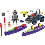 PLAYMOBIL City Action - Quad transformable de bandit, Jouets de construction 71147