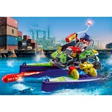 PLAYMOBIL City Action - Quad transformable de bandit, Jouets de construction 71147