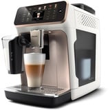 Philips EP5543/80, Machine à café/Espresso Or rose/Blanc