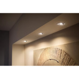 Philips Hue Pack de 3 spots encastrés White Ambiance Milliskin, Lumière LED Blanc
