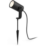 Philips Hue Spot extérieur Lily, Lumière LED Noir, Philips Hue White and Color ambiance Spot extérieur Lily, Eclairage intelligent par suspension, Noir, LED, Aluminium, Ampoule(s) non remplaçable(s), Blanc