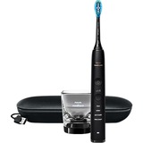 Philips Sonicare DiamondClean DiamondClean 9000 HX9911/09 Brosse à dents électrique avec application - Noire, Brosse a dents electrique Noir, Adulte, Brosse à dents à ultrasons, Normal, Pouls, Sensible, Noir, AC/Batterie, Batterie intégré