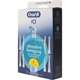 Procter & Gamble Oral-B iO Ultimative Reinigung 8er, Tête brosse à dent électrique Blanc, 8 pièce(s), Blanc, 3 mois, Oral-B, 106 mm, 34 mm