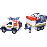 Simba Sam le pompier sauvetage animalier avec remorque, Jeu véhicule 