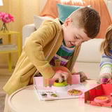 Spin Master ATELIER A PIZZA MAGIQUE 453 G Kinetic Sand, Jeu de sable Kinetic Sand ATELIER A PIZZA MAGIQUE 453 G, Kit de loisirs créatifs pour enfants, 5 an(s), Multicolore, 9 pièce(s)
