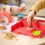 Spin Master ATELIER A PIZZA MAGIQUE 453 G Kinetic Sand, Jeu de sable Kinetic Sand ATELIER A PIZZA MAGIQUE 453 G, Kit de loisirs créatifs pour enfants, 5 an(s), Multicolore, 9 pièce(s)