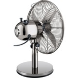 Steba VT T6 Acier inoxydable, Ventilateur Gunmetal, Ventilateur à lame domestique, Acier inoxydable, Sol, Table, Métal, 54 dB, 3,4 m