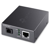 TP-Link TL-FC311B-2 convertisseur de support réseau 1000 Mbit/s Monomode Noir 1000 Mbit/s, IEEE 802.3ab, IEEE 802.3i, IEEE 802.3u, IEEE 802.3z, Gigabit Ethernet, 10,100,1000 Mbit/s, 1000 Mbit/s, Complète, Demi