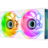Thermaltake SWAFAN UNIFY 240 ventilateur de boîtier RGB  Blanc, 244 x 124 x 28 mm, PWM