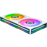 Thermaltake SWAFAN UNIFY 240 ventilateur de boîtier RGB  Blanc, 244 x 124 x 28 mm, PWM