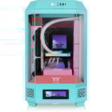 Thermaltake The Tower 250 boîtier mini tower Menthe/Baies | 2x USB-A | 1x USB-C | Verre Trempé